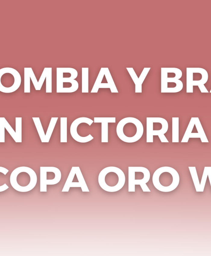 SEGUNDO DÍA DE ACTIVIDADES EN LA COPA ORO W