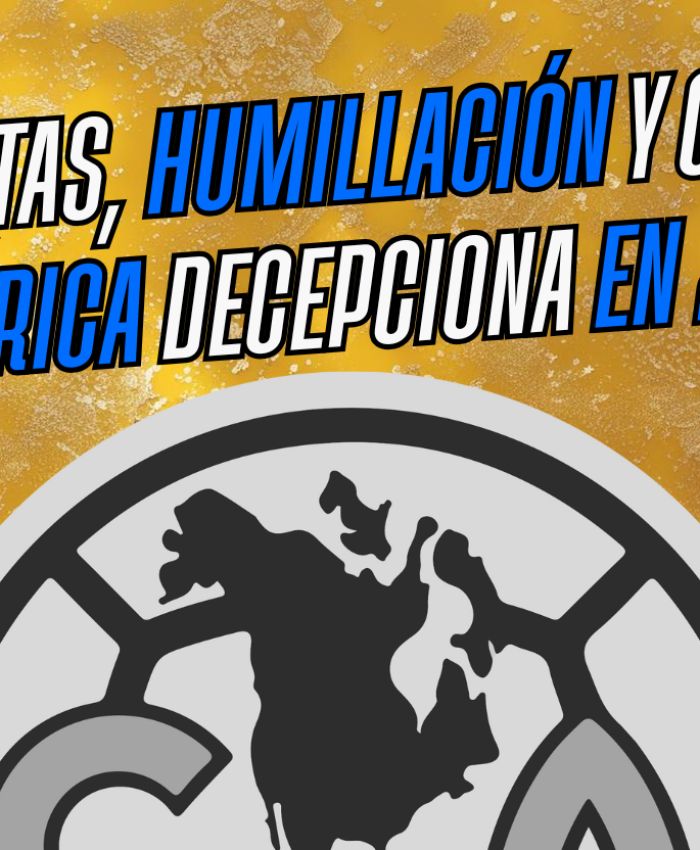 Derrotas, humillación y crisis. América decepciona en 2025