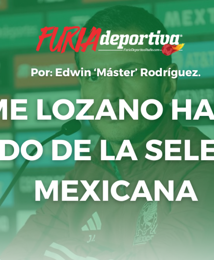 Jaime Lozano ha dejado de ser Director Técnico de la Selección Mexicana