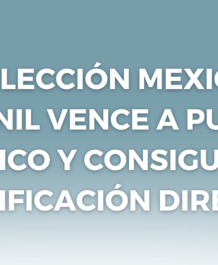 ¡La Selección Mexicana Femenil consigue su clasificación a la Copa Oro W 2024!