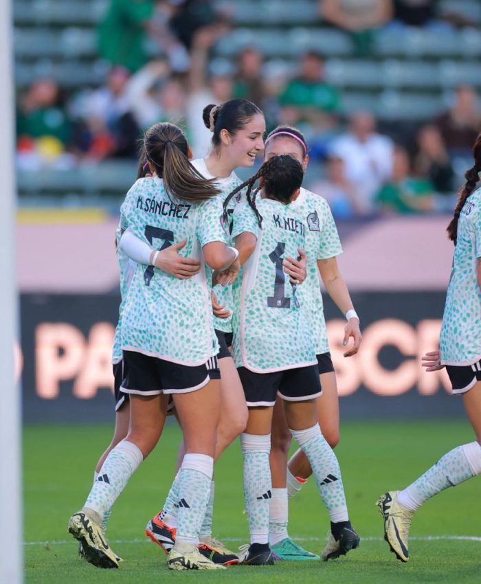 PRIMER TRIUNFO DEL “TRI” FEMENIL EN LA COPA ORO W